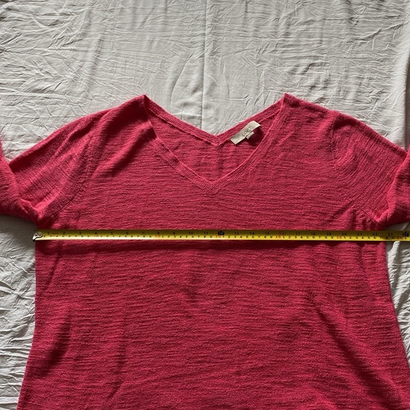 Loft Womens xl v neck sweater - Picture 2 of 6
